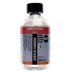 Talens amsterdam acrylic varnish Matt 115 250ml.